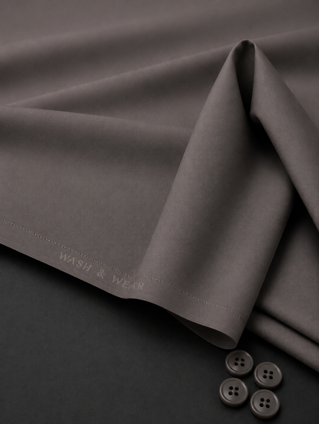 Taupe Grey Wash & Wear
