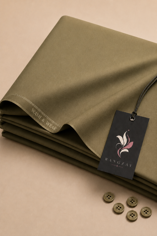 Army Green Wash & Wear