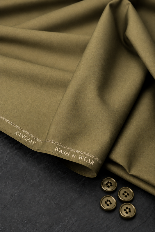Army Green Wash & Wear